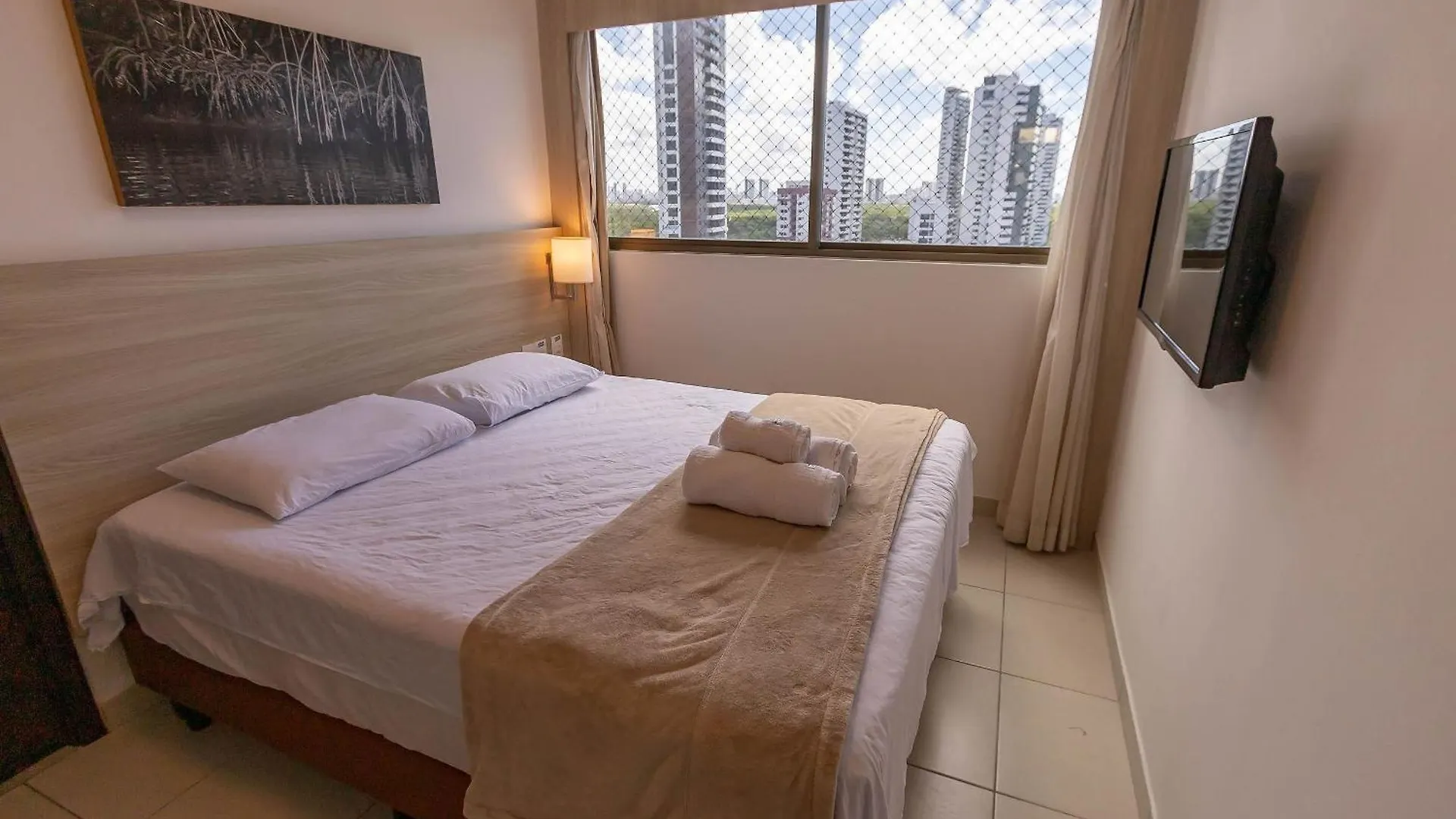 Hosts Br - Flat Beach Class Boa Viagem Recife Brazylia